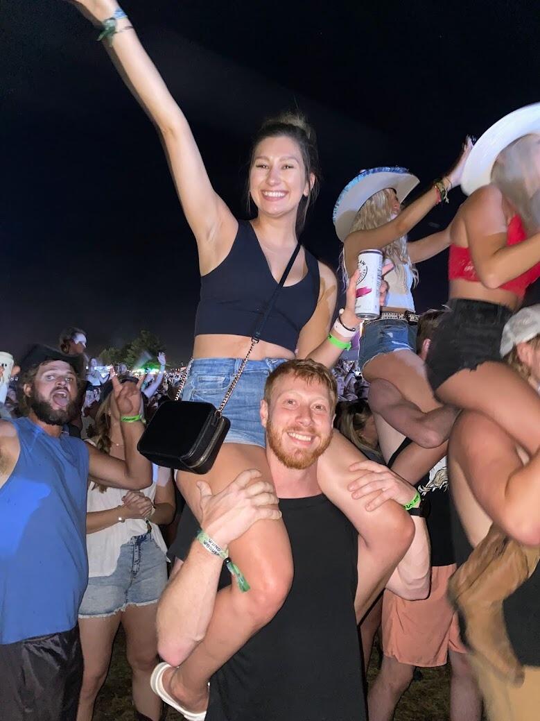 Our first concert together