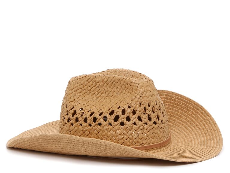 Brown straw hat from DSW