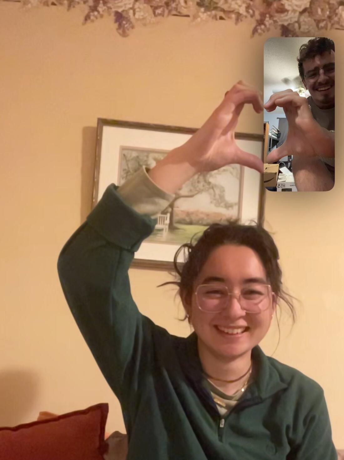 We went long distance for the summer :(