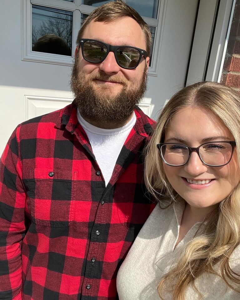 The day we bought our first home!