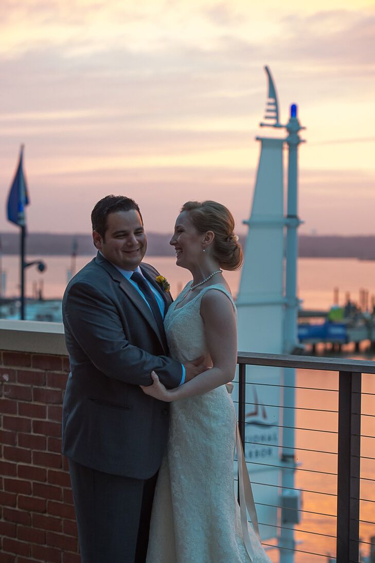 A Sunset Room Wedding In National Harbor Maryland