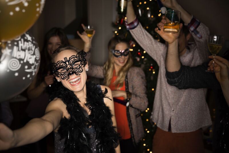 Office Holiday Party Ideas - Masquerade