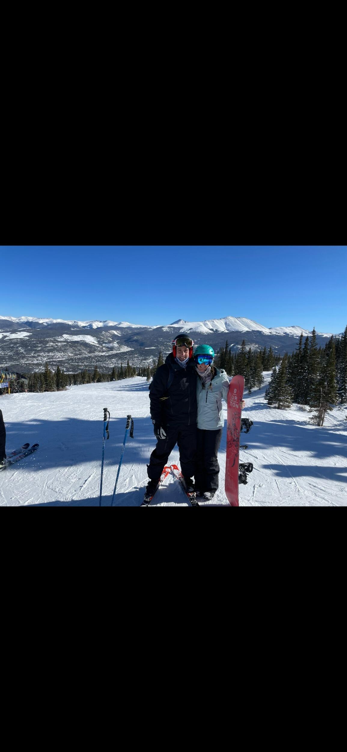 The couple's 1st time in Colorado; they immediately wanted to move there.