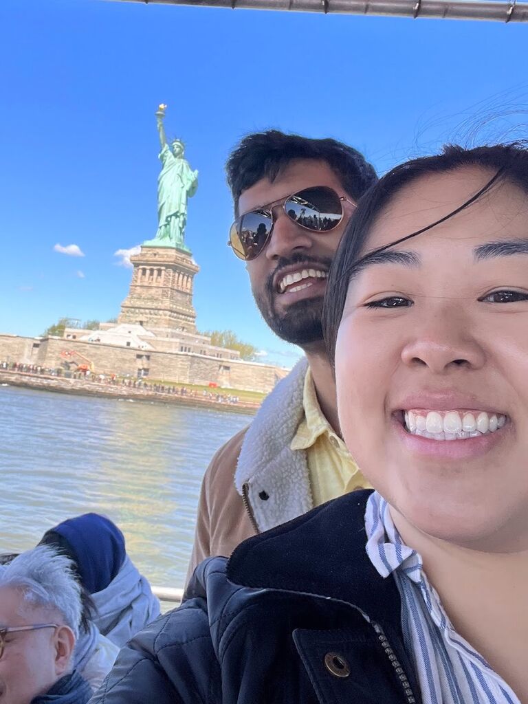 First trip to NYC together where Shiva met Doreen's family