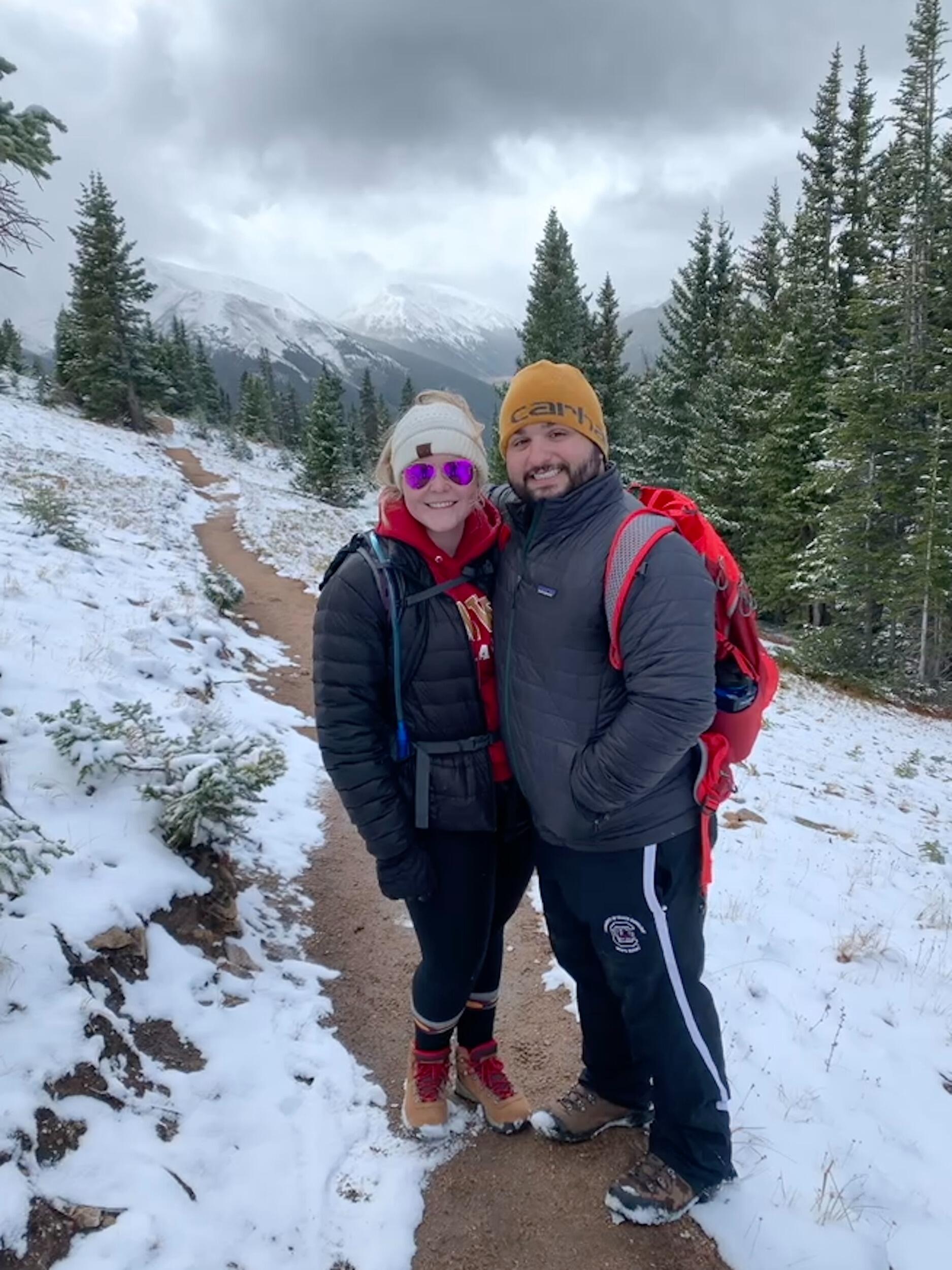 This was our first attempt at Mt. Flora. Little did we know, we would get engaged at the summit 10 months later!