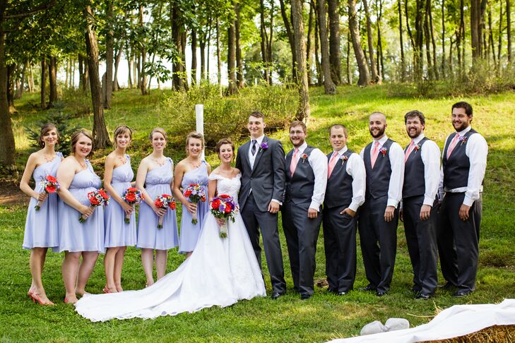 david's bridal gray bridesmaid dresses