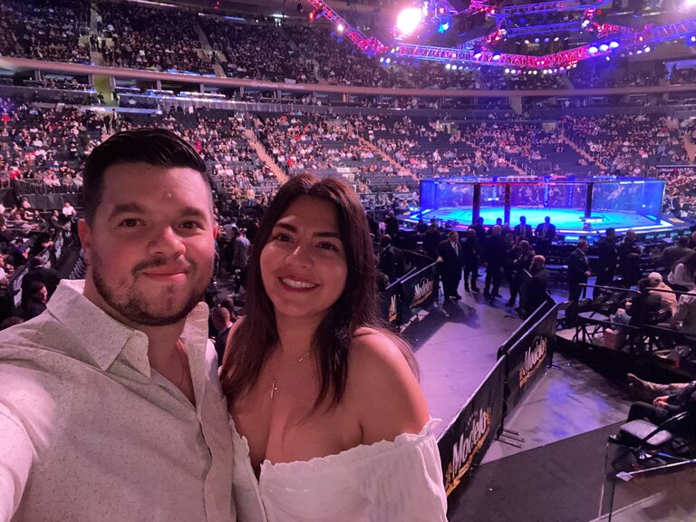 UFC night at MSG... the night before