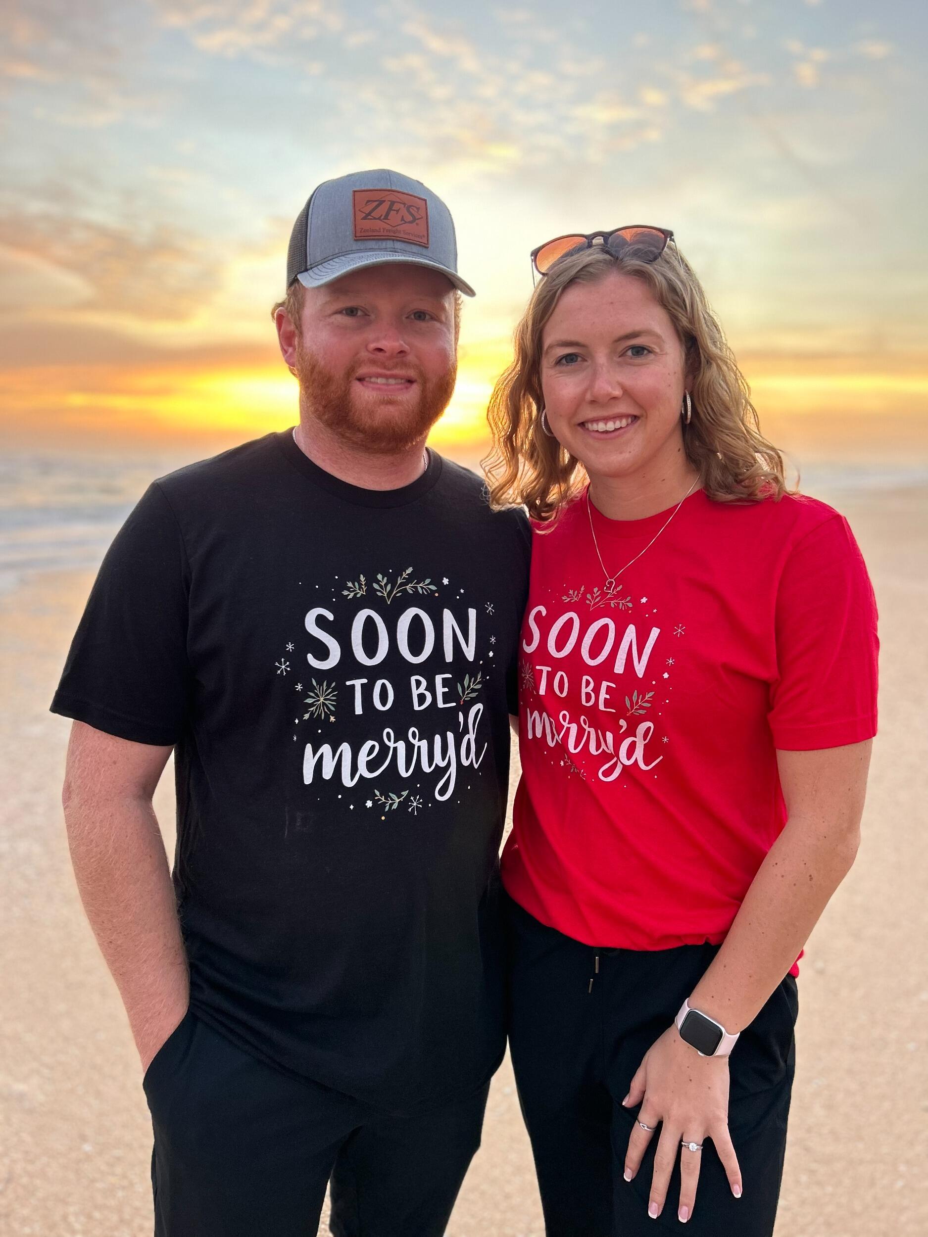 Soon to be merry'd!