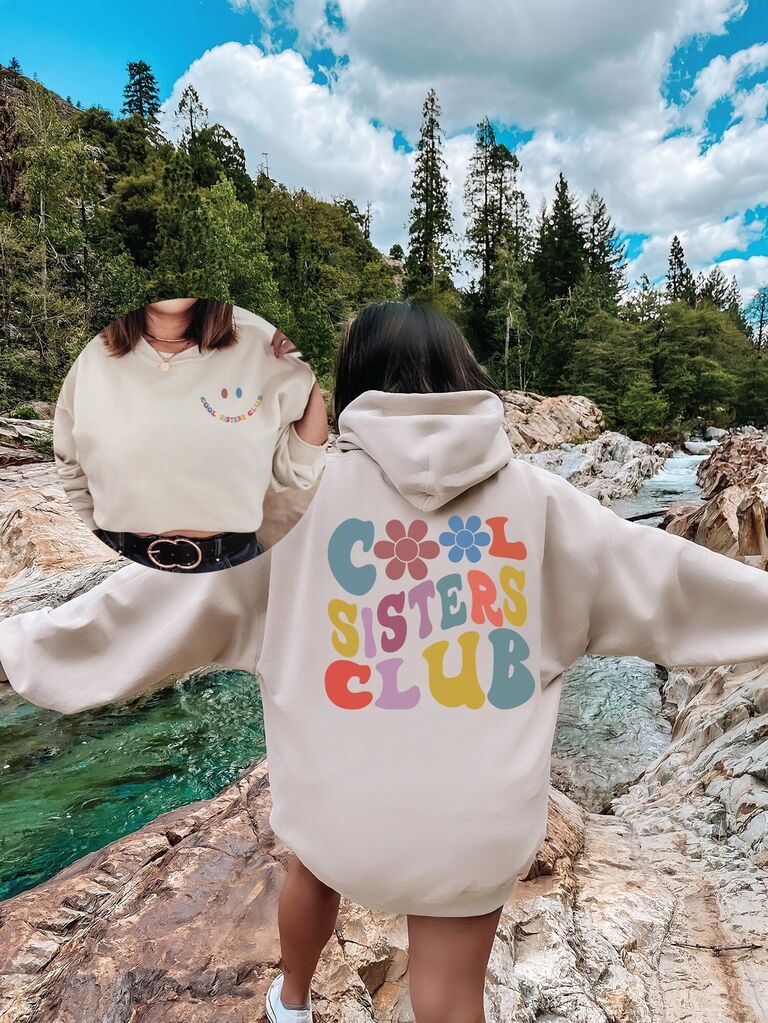 Cool Sisters Club hoodie sister-in-law gift