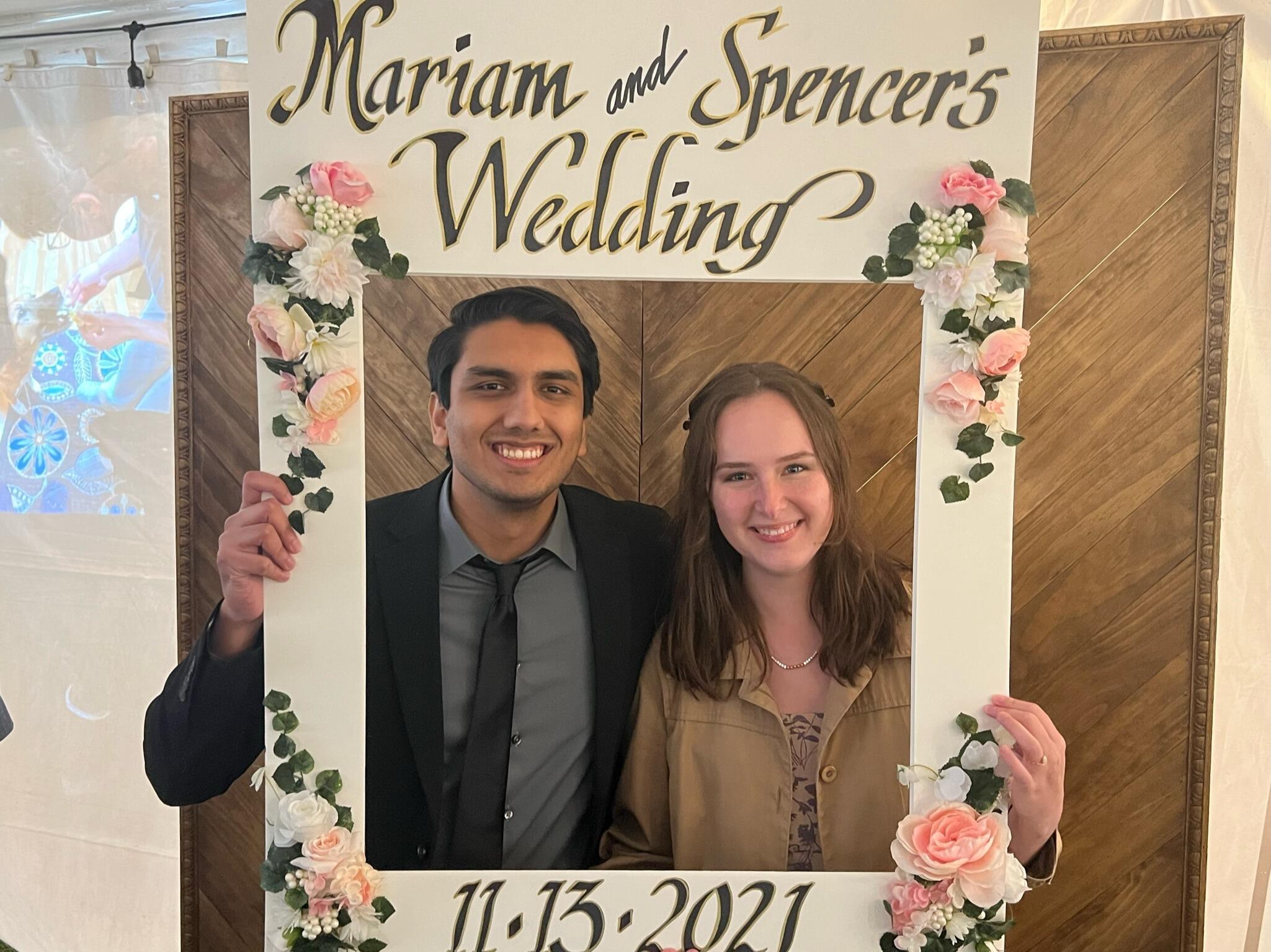 We attended our first high-school friend's wedding; Mariam and Spencer! It felt like we were all growing up. Before we knew it, they welcomed their first baby, Piya! How time flies...
