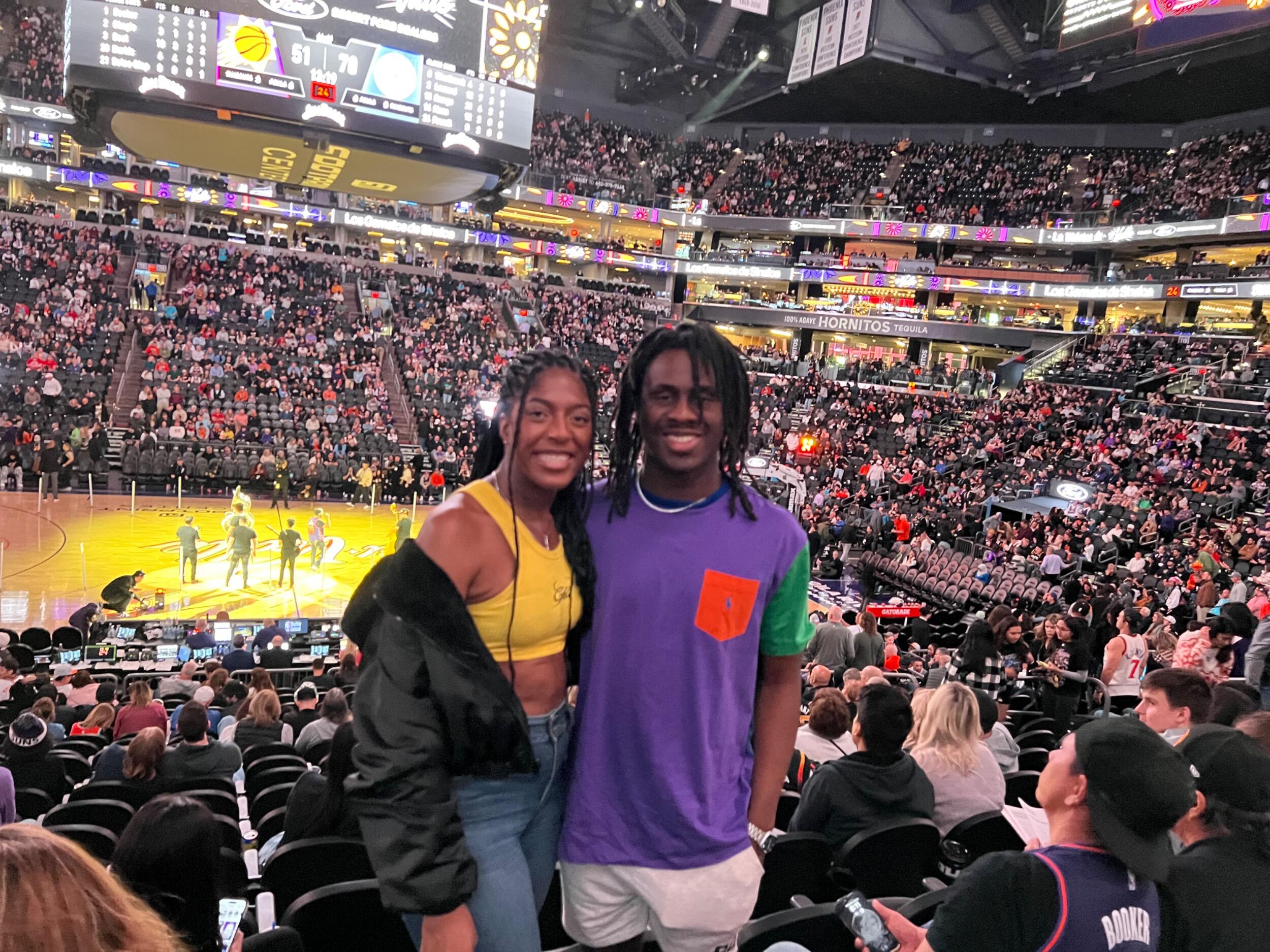 Phoenix Suns NBA game in Arizona