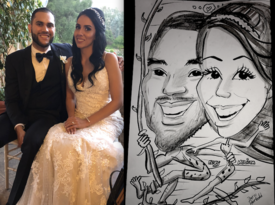 Caricatures and Silhouettes by Darci Herbold - Caricaturist - Los Angeles, CA - Hero Gallery 4