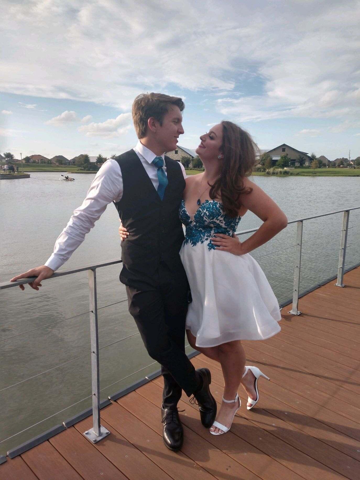 Senior year homecoming.