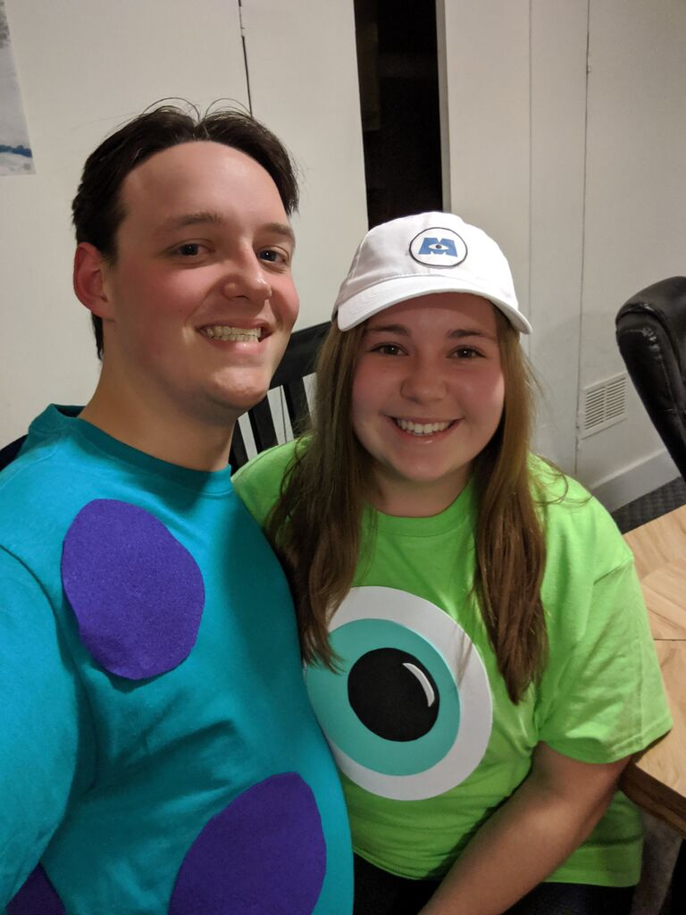 Halloween (Sully and Mike from Monsters Inc.) ~ Houghton, MI