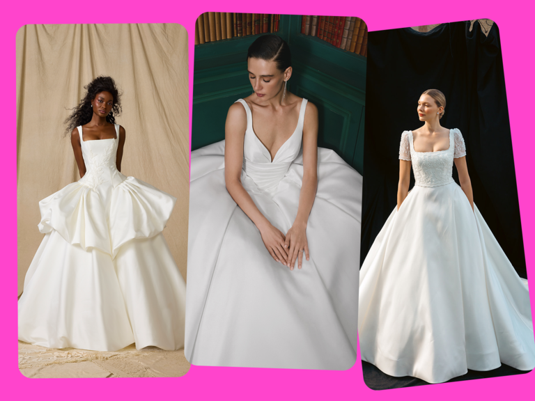 Ballgowns at Fall Bridal Fashion Week 
