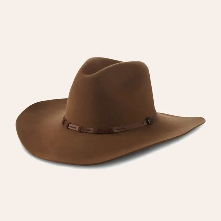 Cavender's brown wool cowboy hat