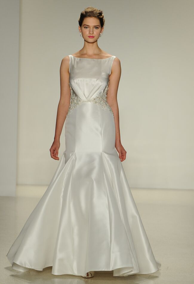 Anne Barge Wedding Dresses Bring Drama With Bold Stripes for Fall 2015