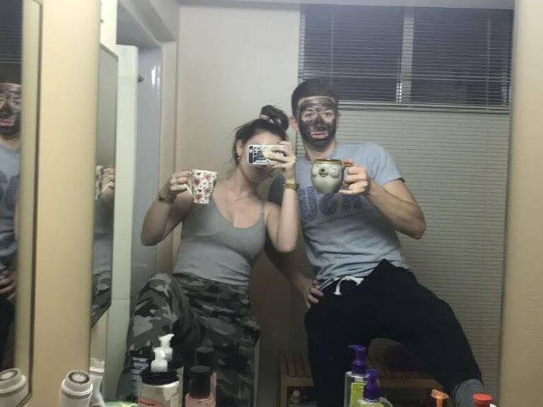 Dorm life: Face masks and watching SING! [still friend zoned]