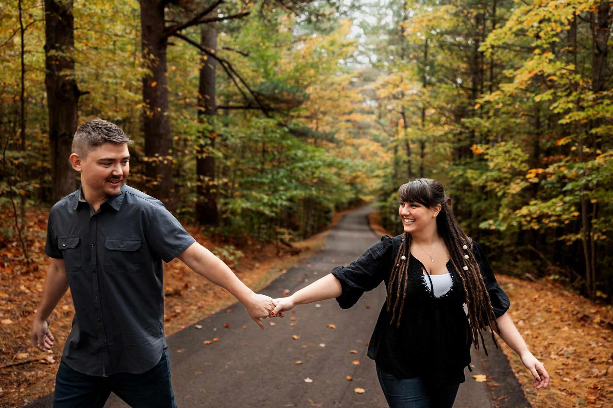 Engagement photo session... On our way to be officially married! - Gaylord, MI