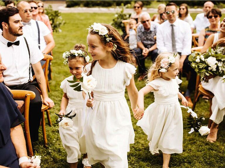 25 Rustic Flower Girl Dresses for Toddlers & Junior Bridesmaids