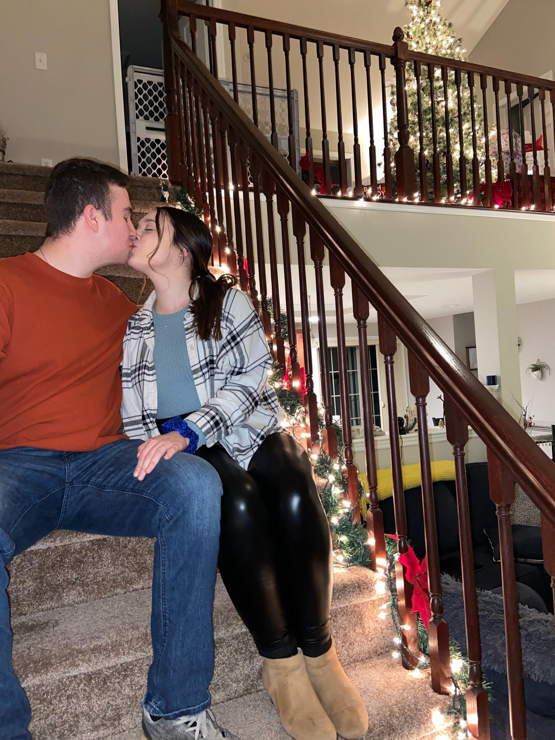 Their first time spending Christmas together!