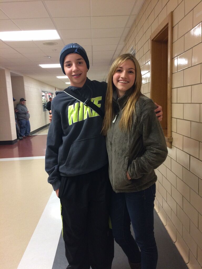 Our first picture together
