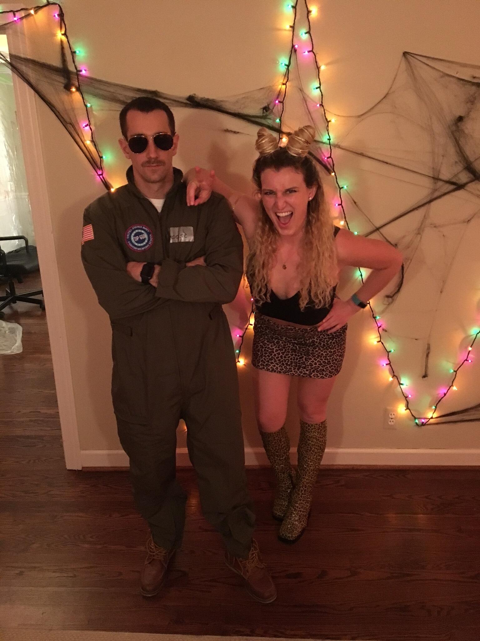 1st Halloween Together - Top Gun's Goose & The Spice Girl's Scary Spice @ The Pleasant House Presents: The Texas Chainsaw Ass-acre