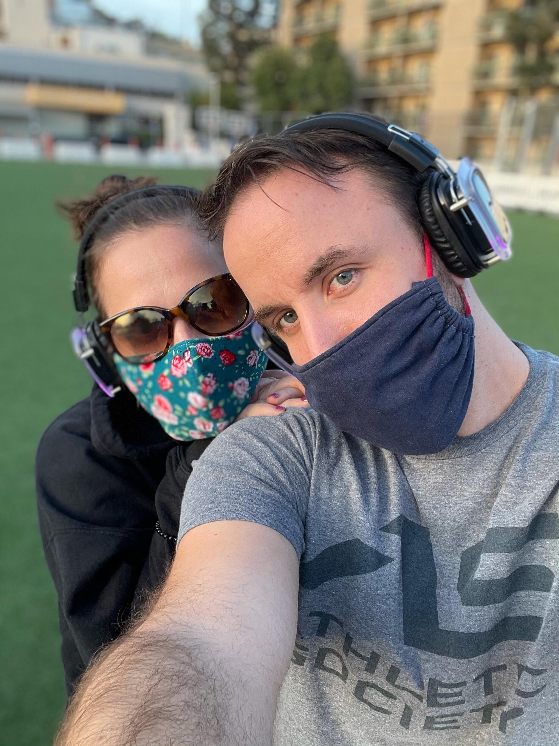 First in person dance class together amidst the pandemic. 