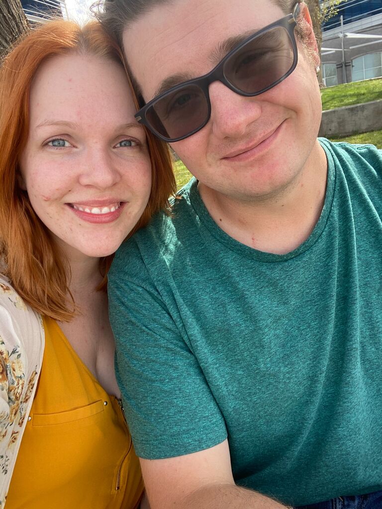 Our second date, taking a walk around Tempe Beach Park