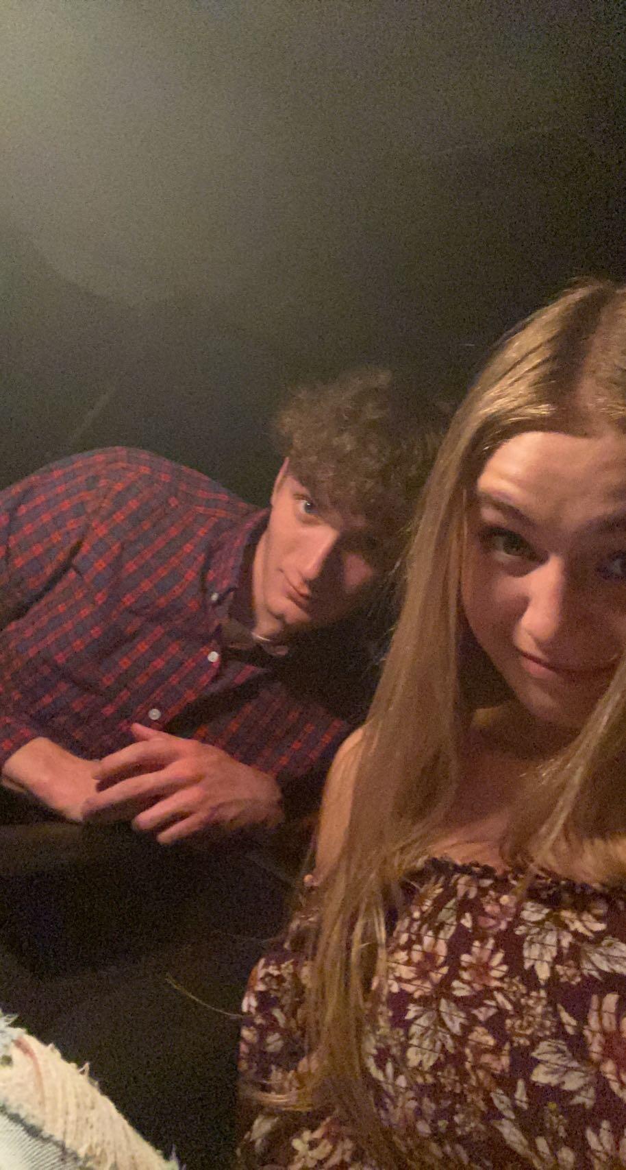 Our very first photo together on our very first date!