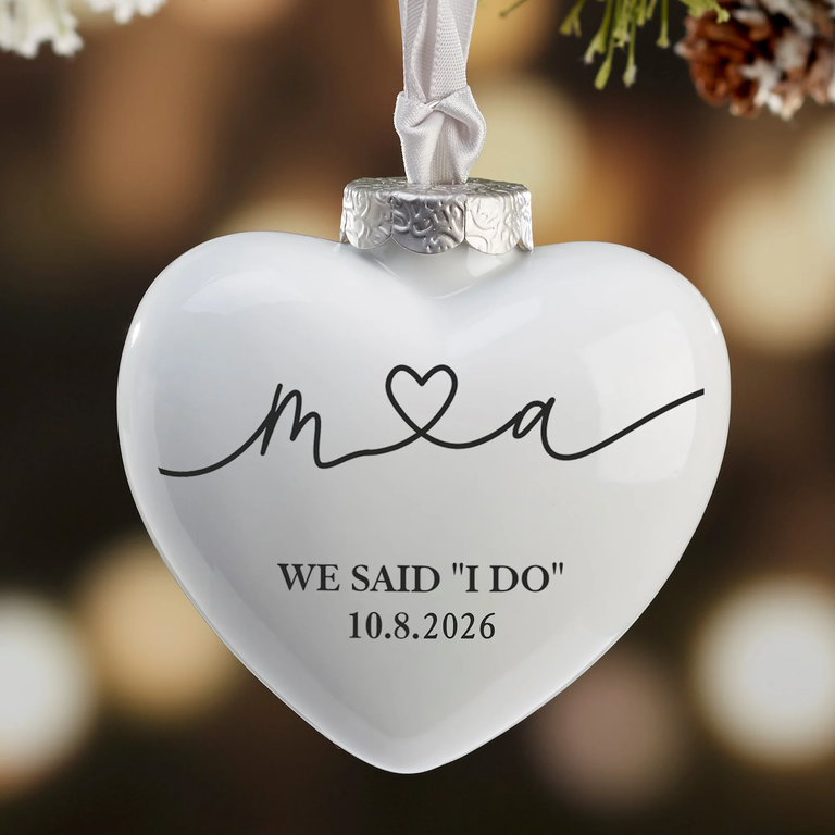 Porcelain ornament