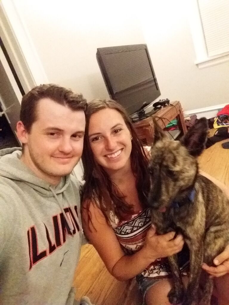 Tim and Carolyn move in together in Berwyn, IL. Tim starts working at Martin Bower and Carolyn starts her post-grad job hunt.