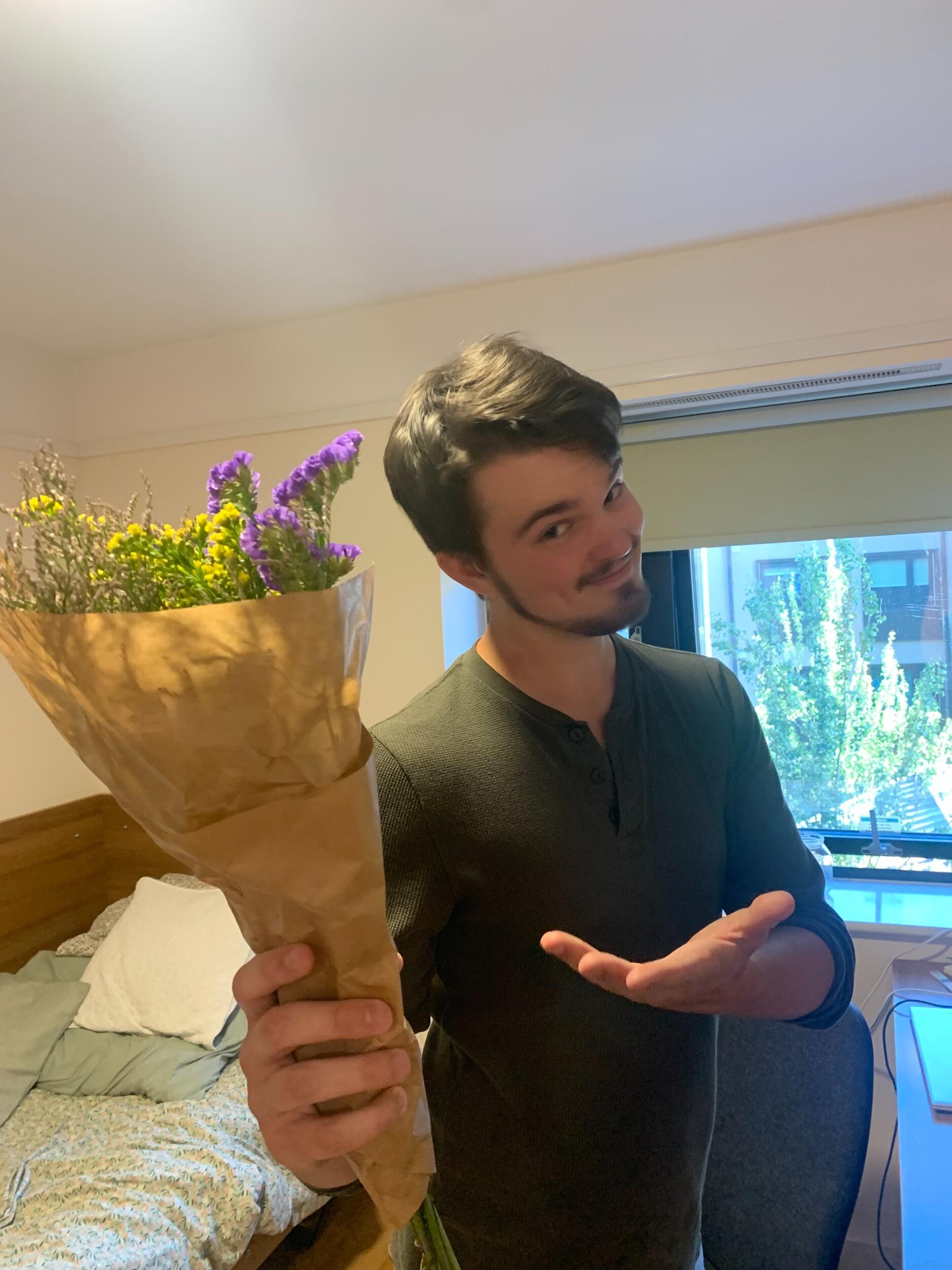 It was a whole four months before we saw each other again, but when Sam finally made it back to Oxford, he made sure to make up for lost time with plenty of romance!