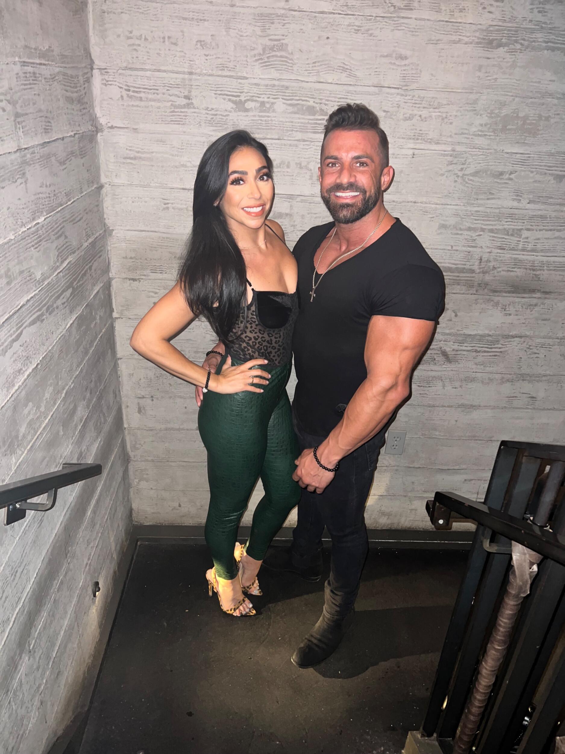 The first date! Jonathan invited Vida to The Capital Grille. Jonathan was only in town for two days so they made every minute count! They had such a great time at dinner they made plans to see each other again the next day and the rest was history! It only took a couple of days for Vida to know Jonathan was the one. And they have been inseparable ever since!
