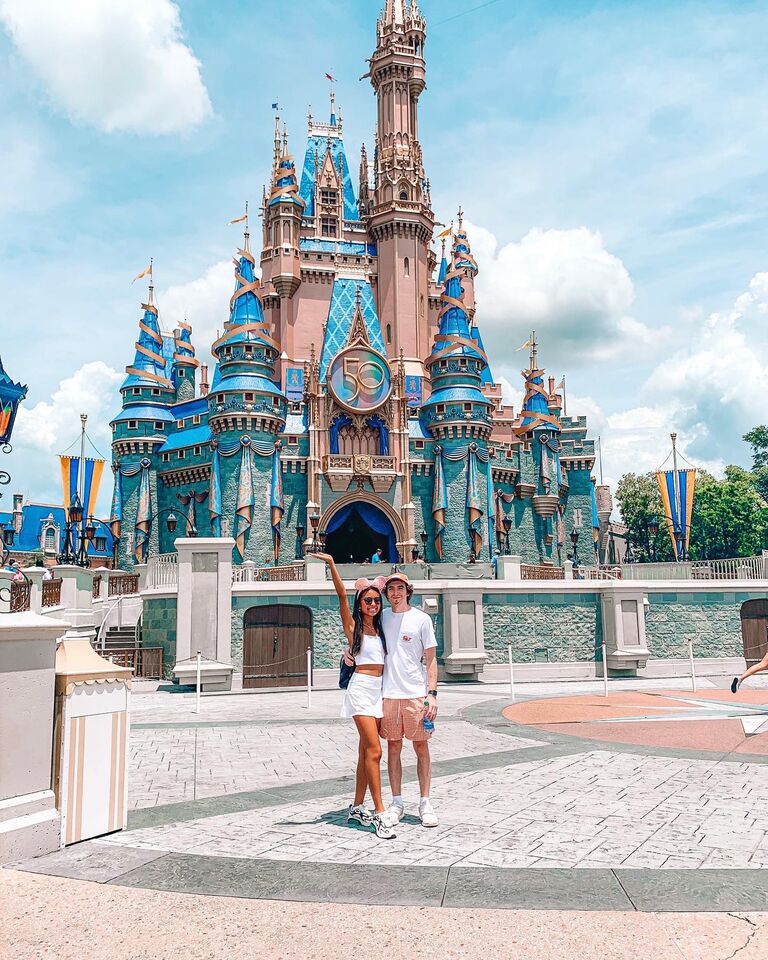 Their first trip to Disney World!