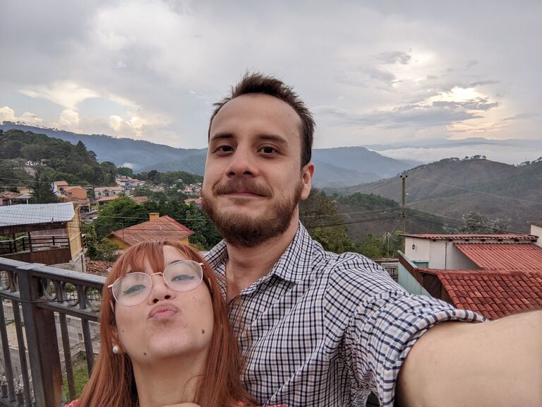 Paseando por Santa Lucía.