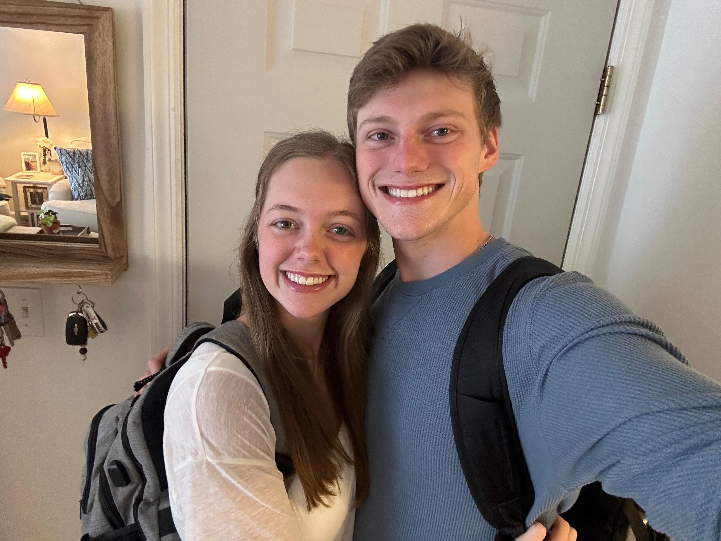 First day of classes for our senior year!
