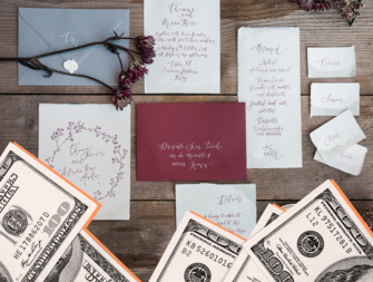 pink barbie fun wedding invitations