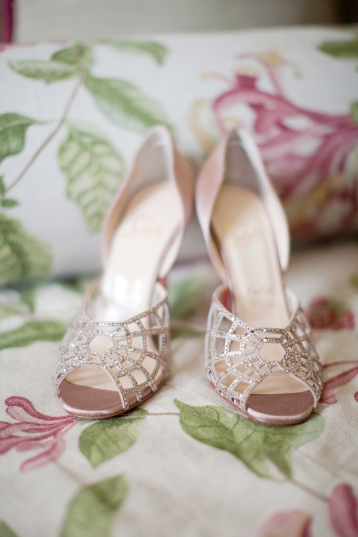 louboutin heels sparkly