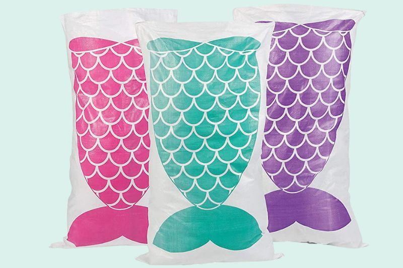 Mermaid tail race - mermaid party ideas