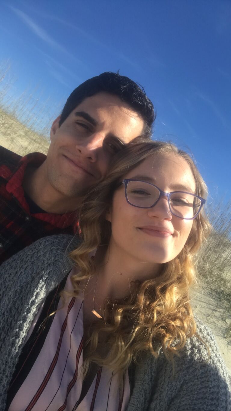 Eric and Miranda started dating, of course we had to celebrate with a trip to the beach!