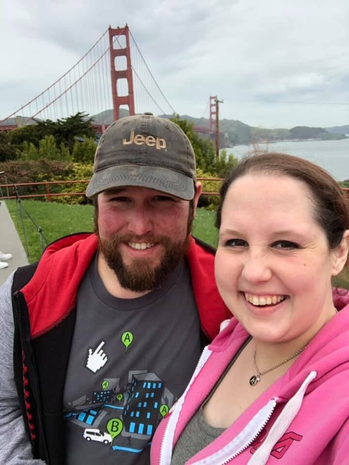 We traveled to California for a high school friend of Michael's wedding! It was Haleigh's first time seeing the West Coast.