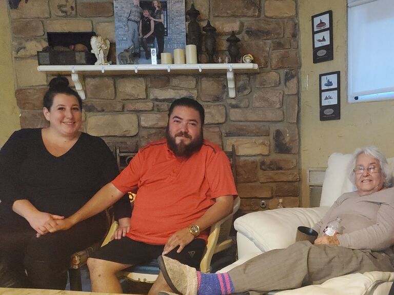 Visit with Abuelita Zoila