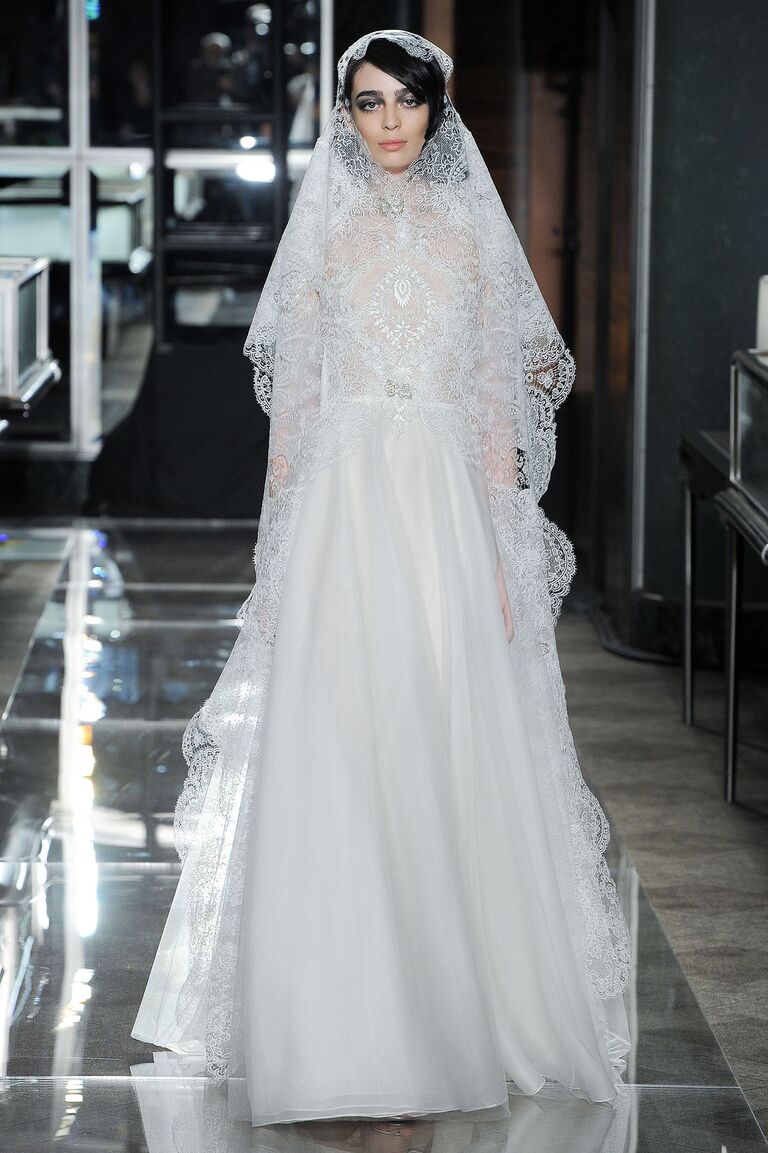 Reem Acra Spring 2018 Collection Bridal Fashion Week Photos 7791