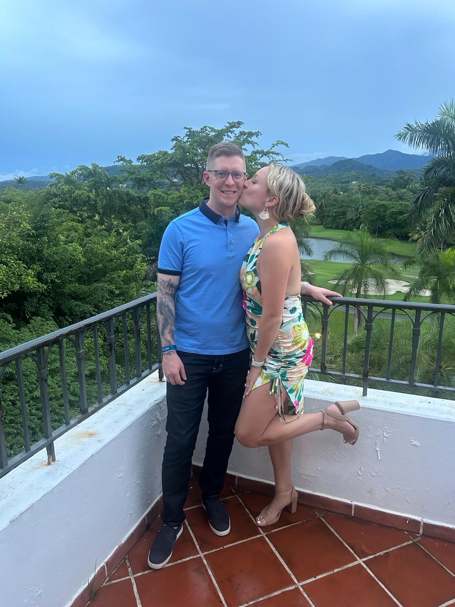 Kisses in Puerto Rico!