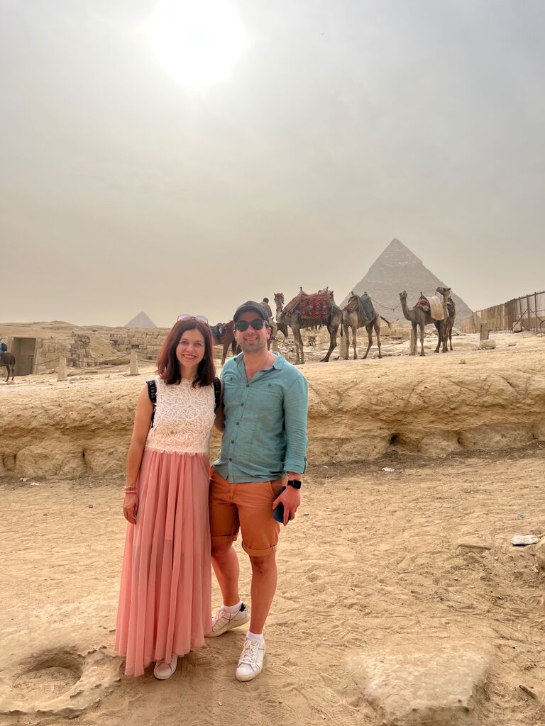 Our first trip outside Europe landed in Egypt 🇪🇬