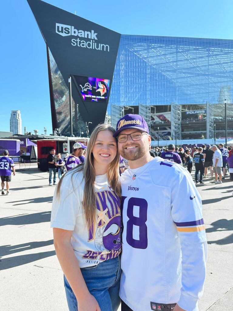 No complaints about a t-shirt weather Vikes game at the end of October.. only about them losing