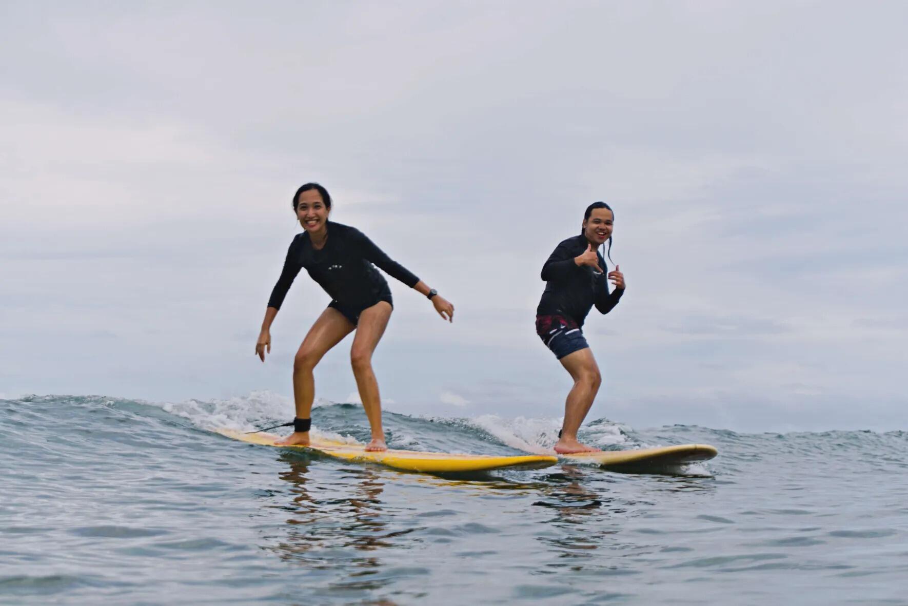 Waves for days in Siargao