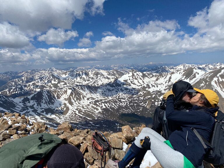 Hiking Mt. Elbert, the tallest mountain in Colorado!