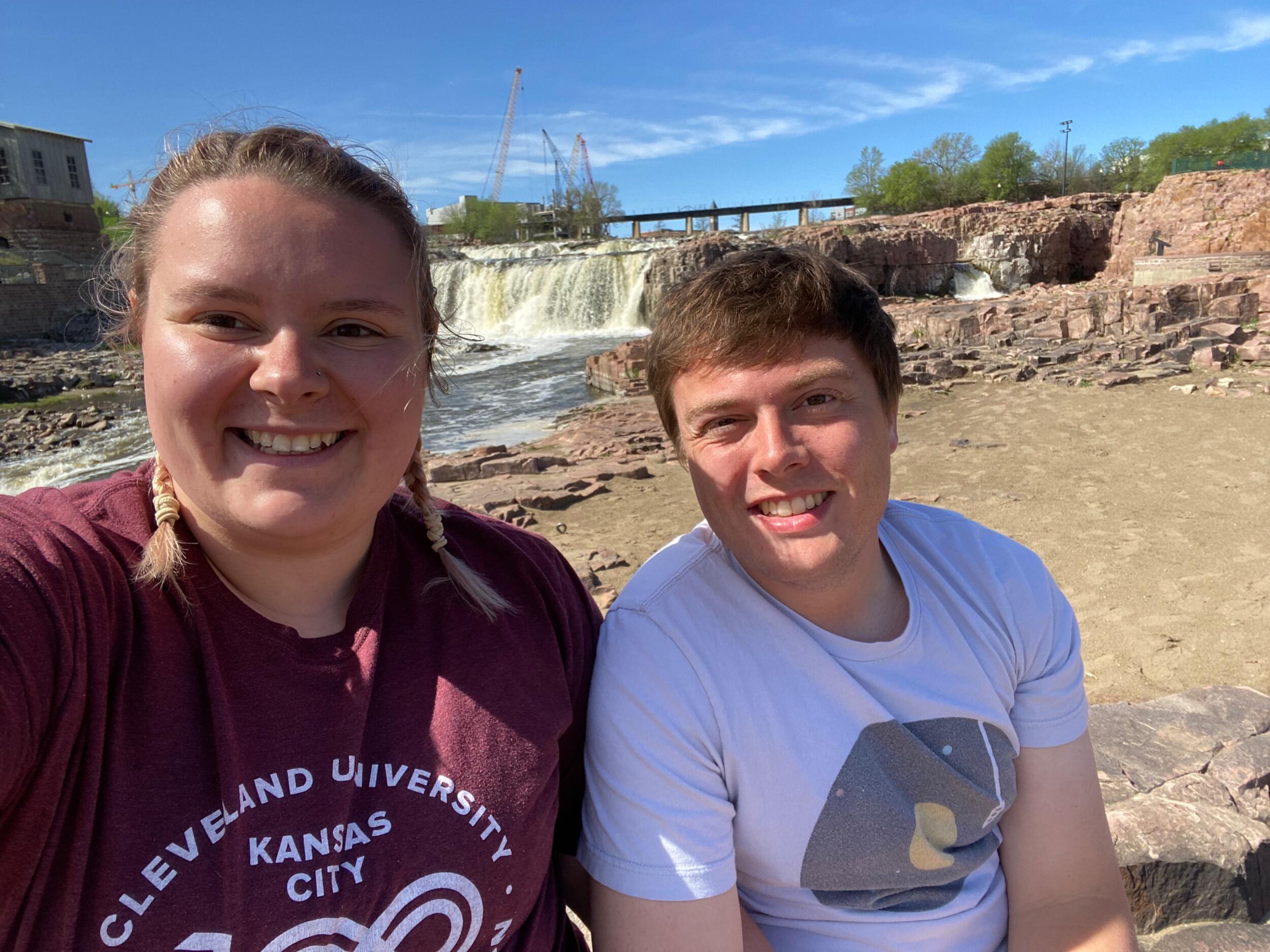 The trip we took to Sioux Falls, SD on the weekend Sue graduated from Morningside University.